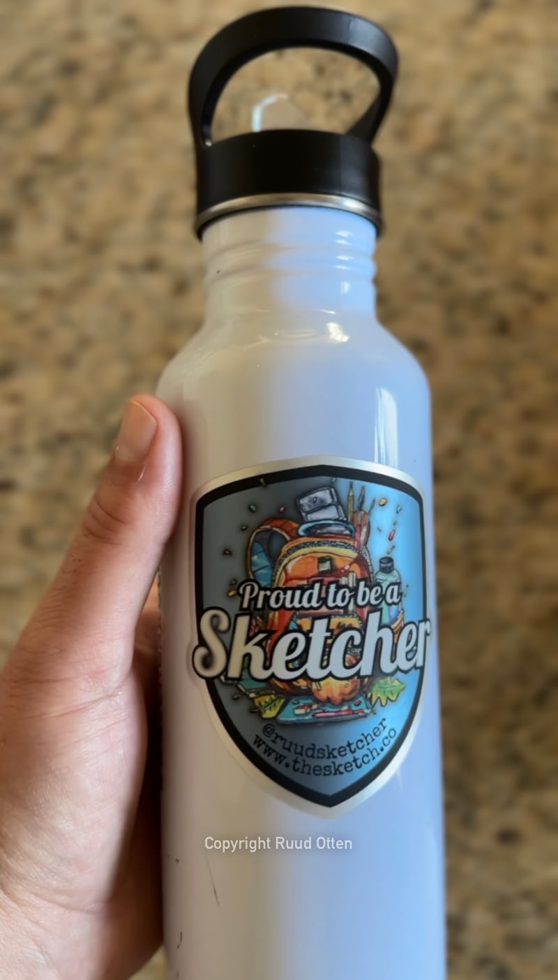 STICKERS ‘PROUD TO BE A SKETCHER’ (SET OF 5)