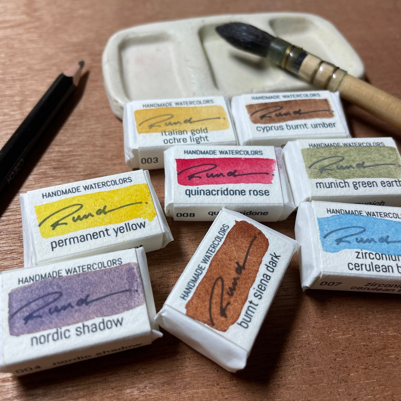 Handmade watercolor paints – The Sketch Co. by Ruud